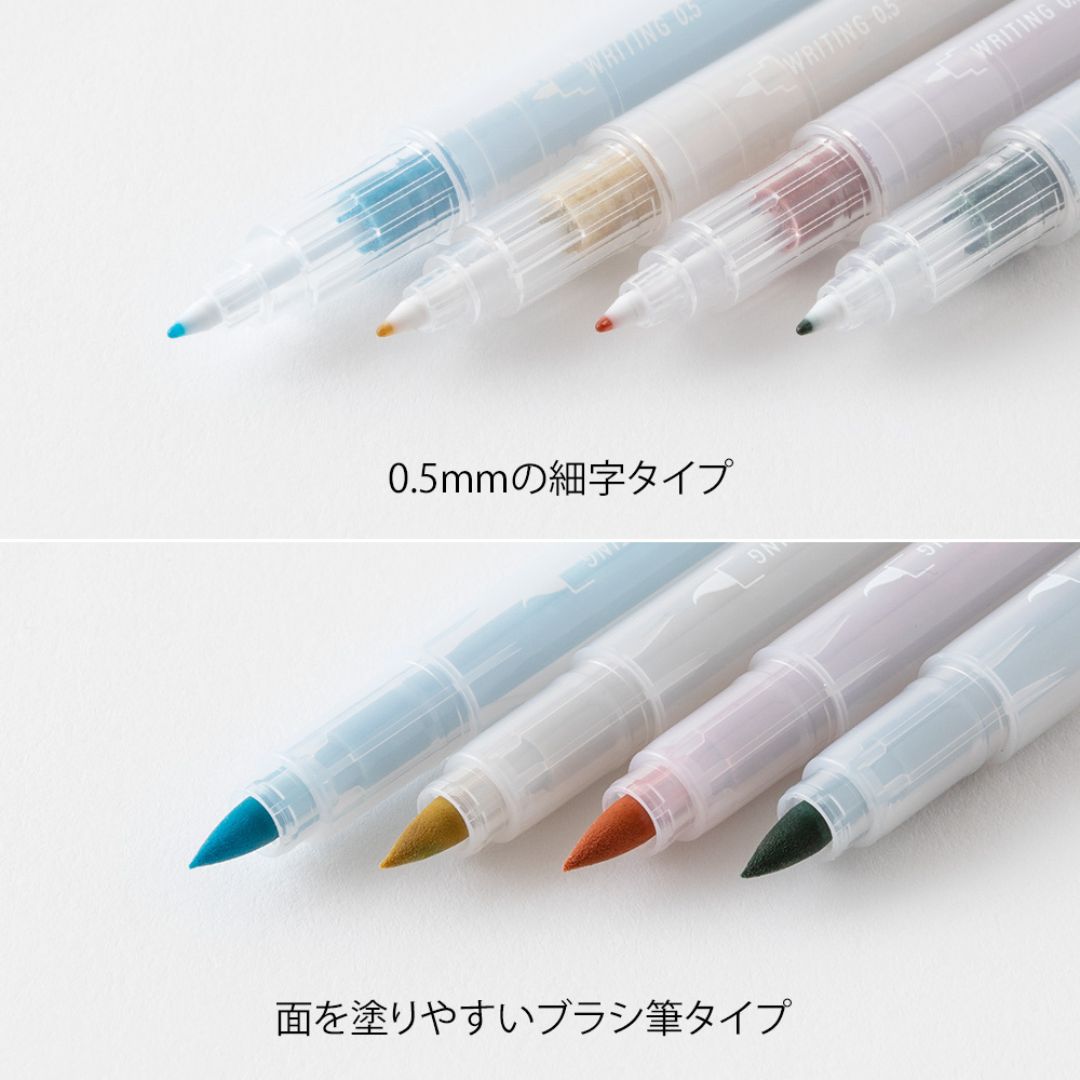 Midori Ojisan 30th Anniversary Colour Pens for Paintable Stamp - Under the Rowan Trees