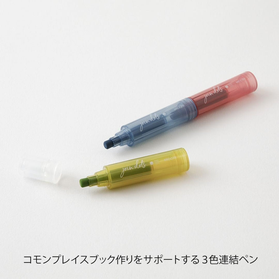 Dots Connection Pen Midori - Dusty - Under the Rowan Trees