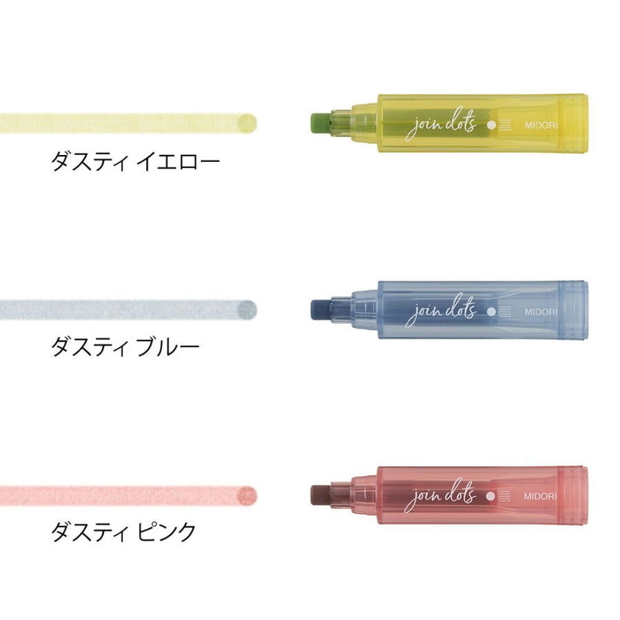 Dots Connection Pen Midori - Dusty - Under the Rowan Trees