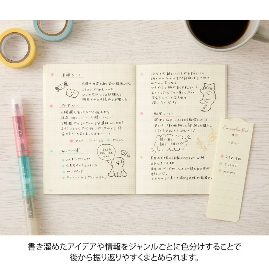 Dots Connection Pen Midori - Milky - Under the Rowan Trees