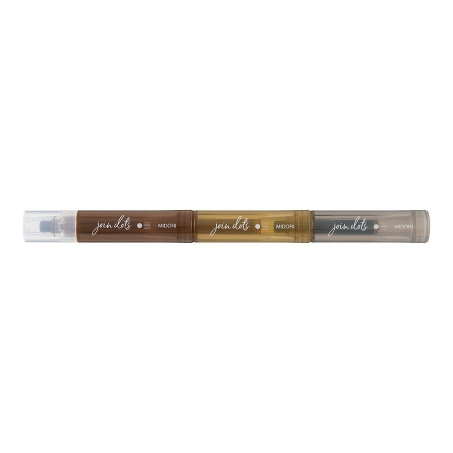 Dots Connection Pen Midori - Mocha - Under the Rowan Trees