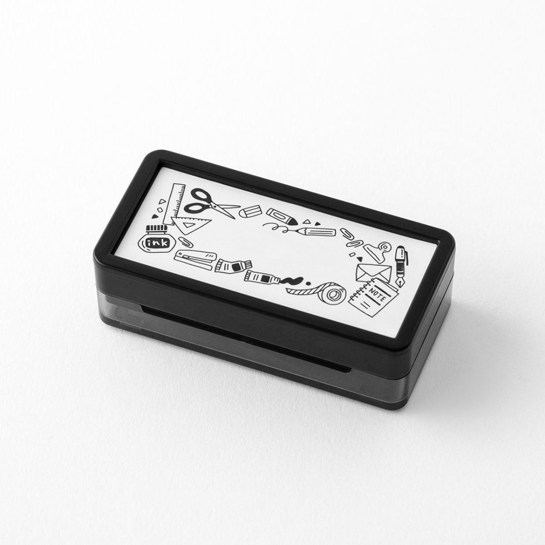Midori Paintable Stamp Pre - Inked Half Size - Stationery - Under the Rowan Trees