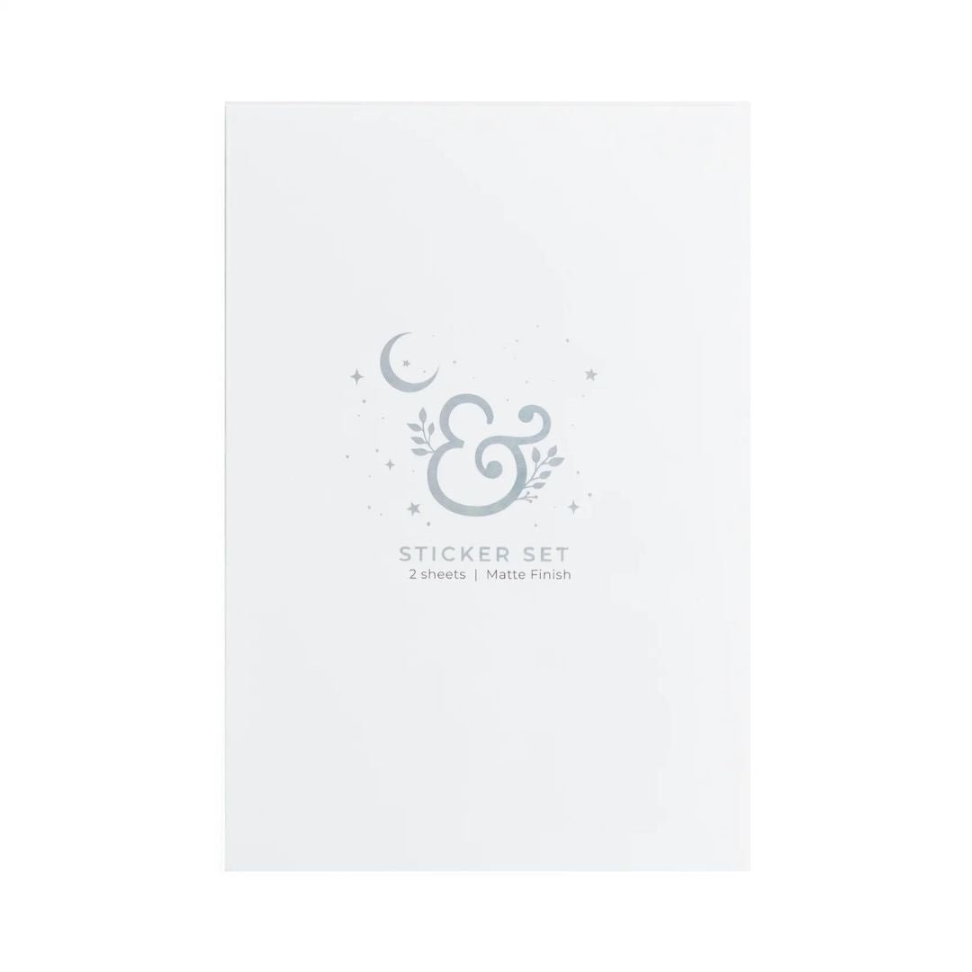 Midnight Floral Sticker Set - Under the Rowan Trees