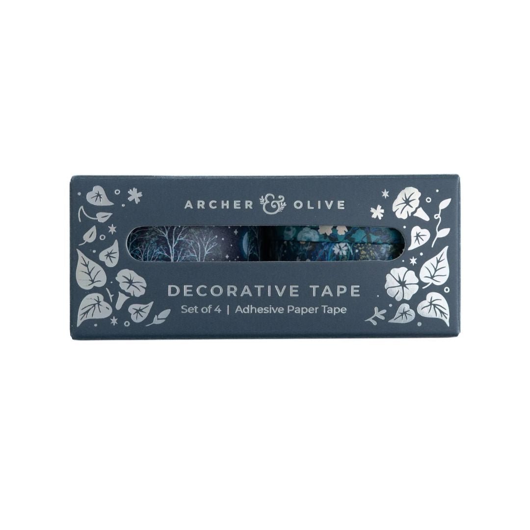 Moonlit Garden Washi Tape Set - Under the Rowan Trees
