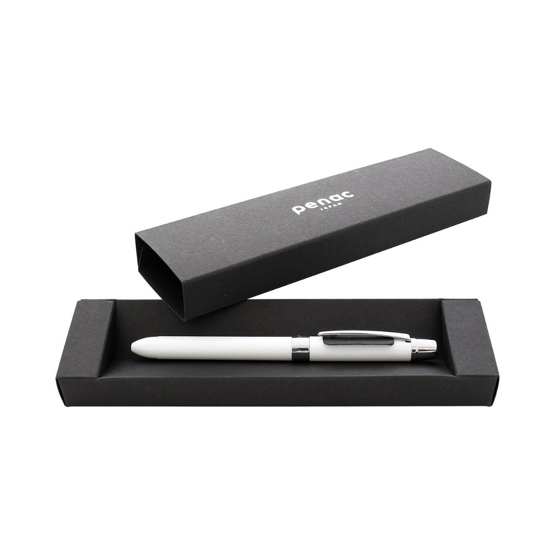 Multisync Elegance Multifunction Pen - White - Penac - Under the Rowan Trees