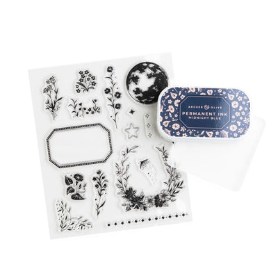 Night Blooms Stamp Set - Under the Rowan Trees
