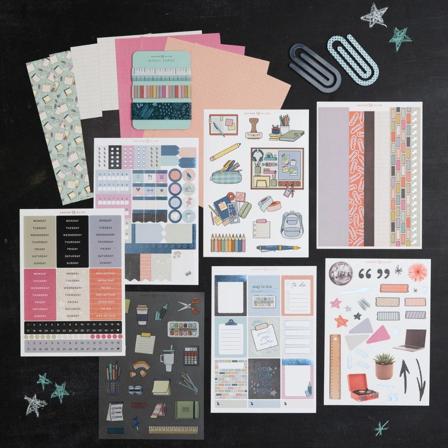 Note to Self Journal Kit August 2026 - Archer & Olive