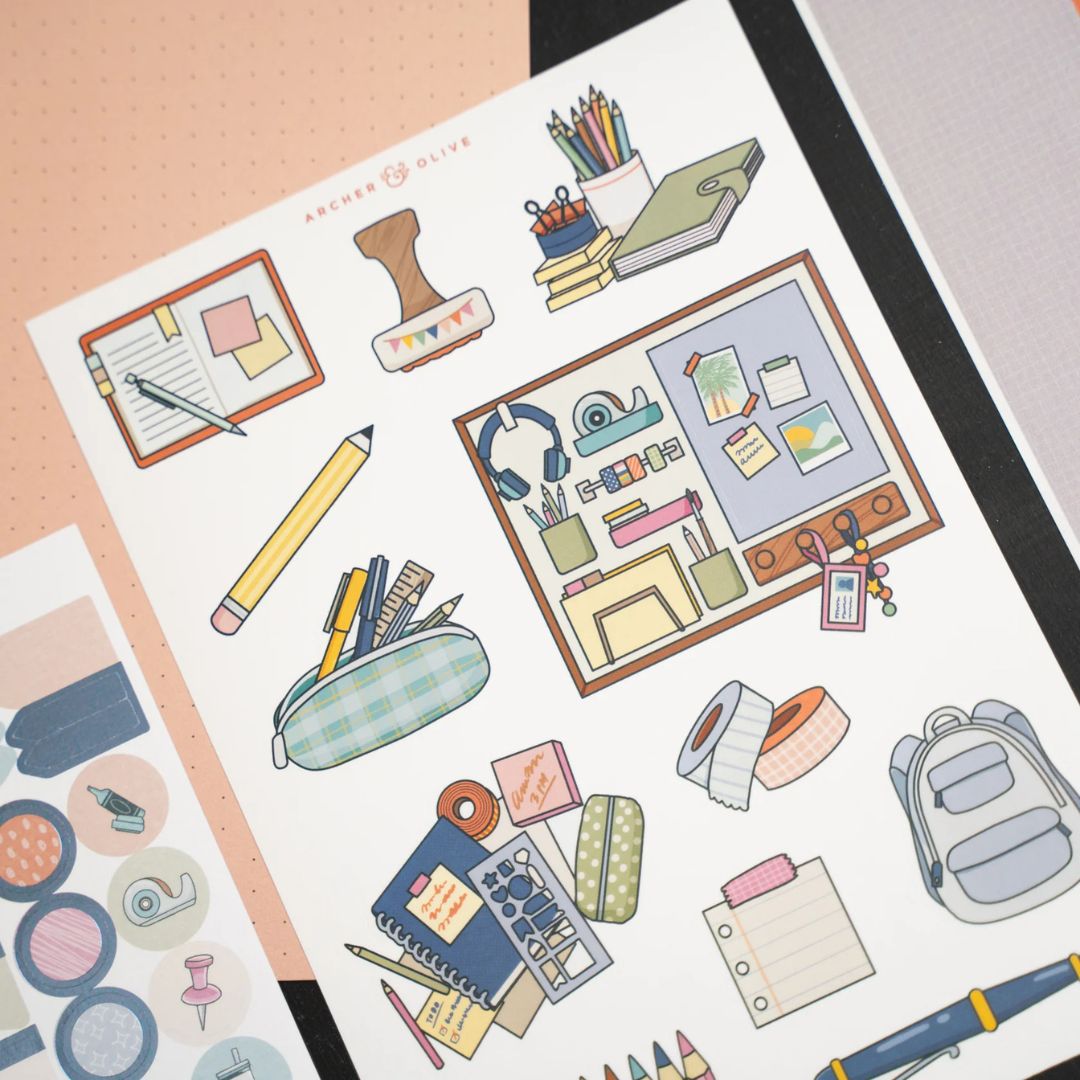 Note to Self Journal Kit August 2026 - Archer & Olive