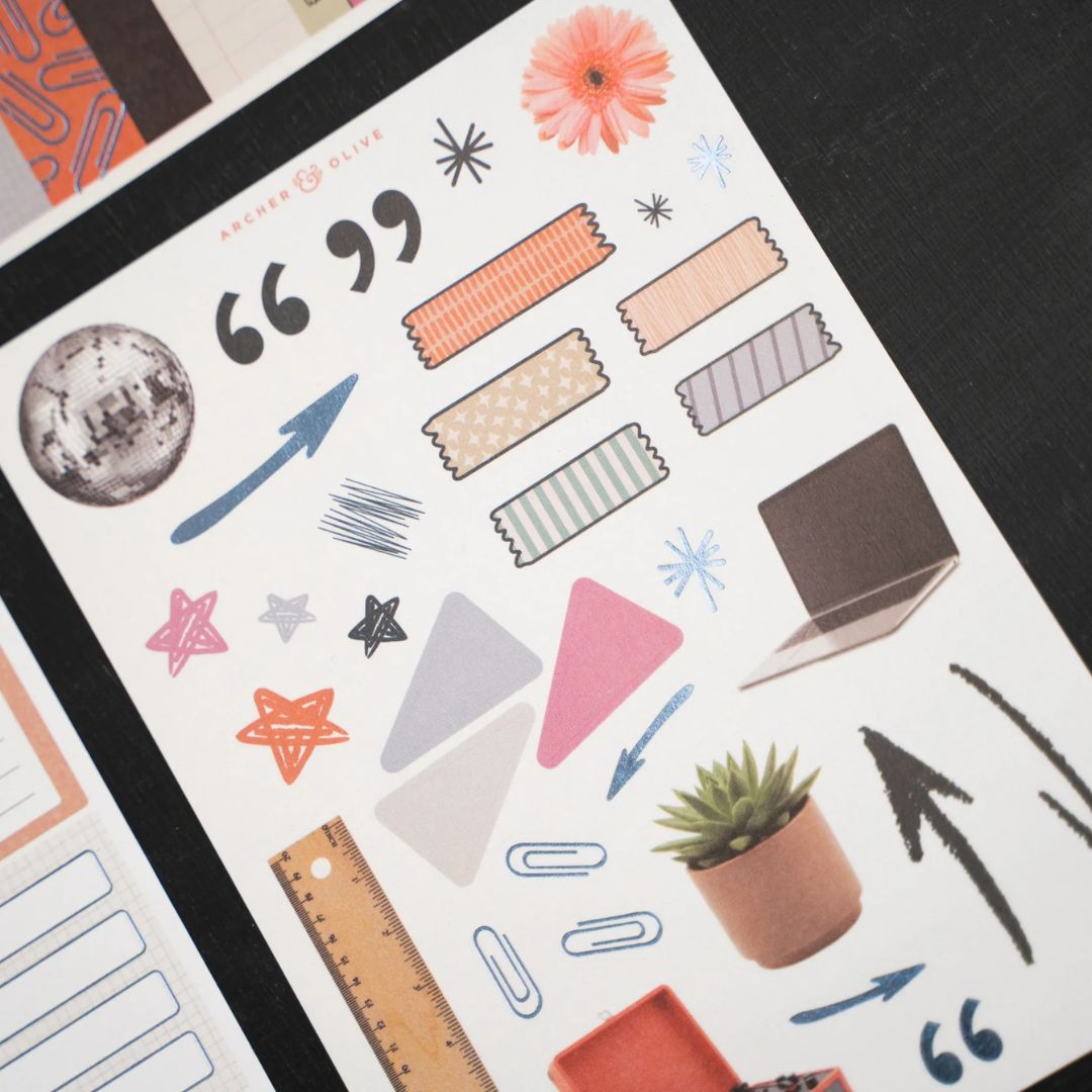 Note to Self Journal Kit August 2026 - Archer & Olive