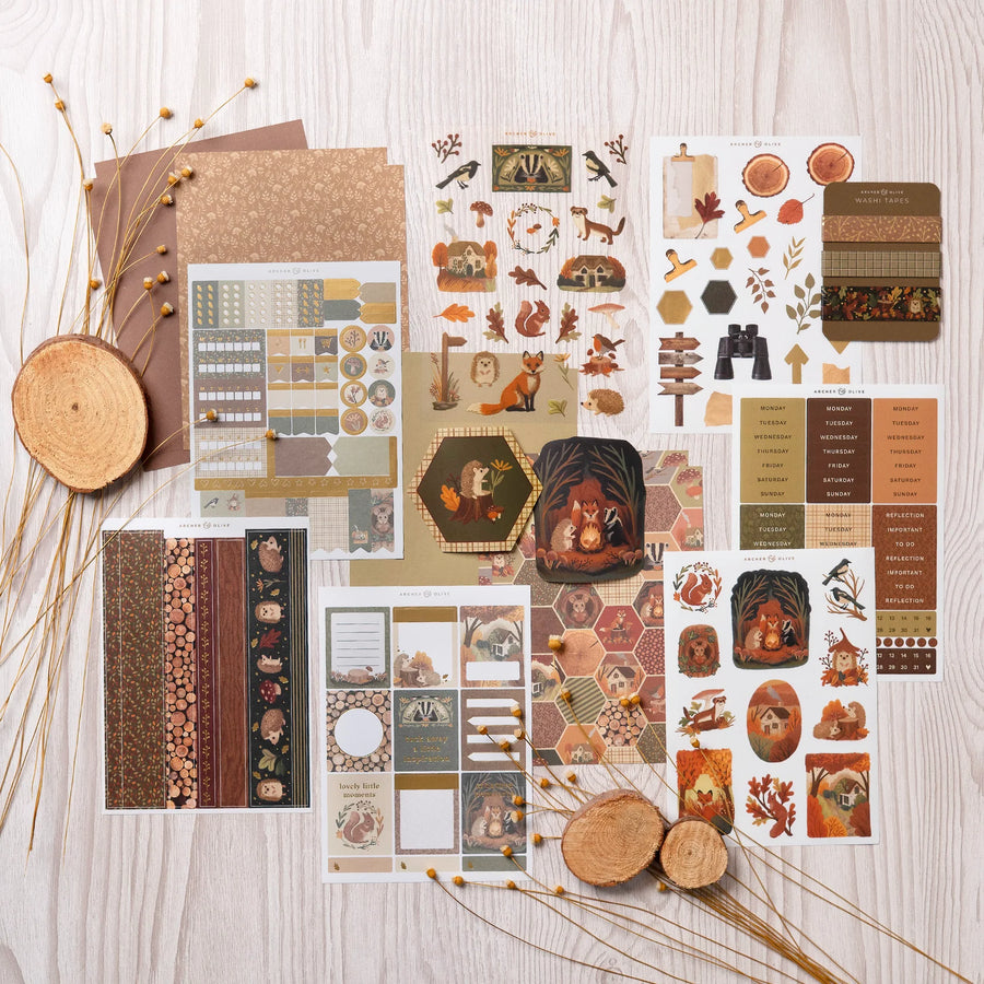 Woodland Wanderings Journal Kit November 2026 - Archer & Olive