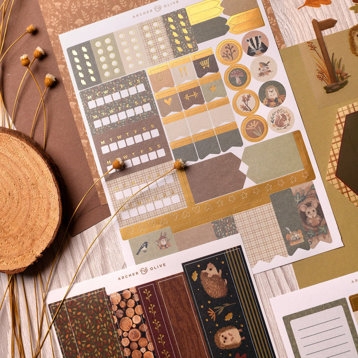 Woodland Wanderings Journal Kit November 2026 - Archer & Olive