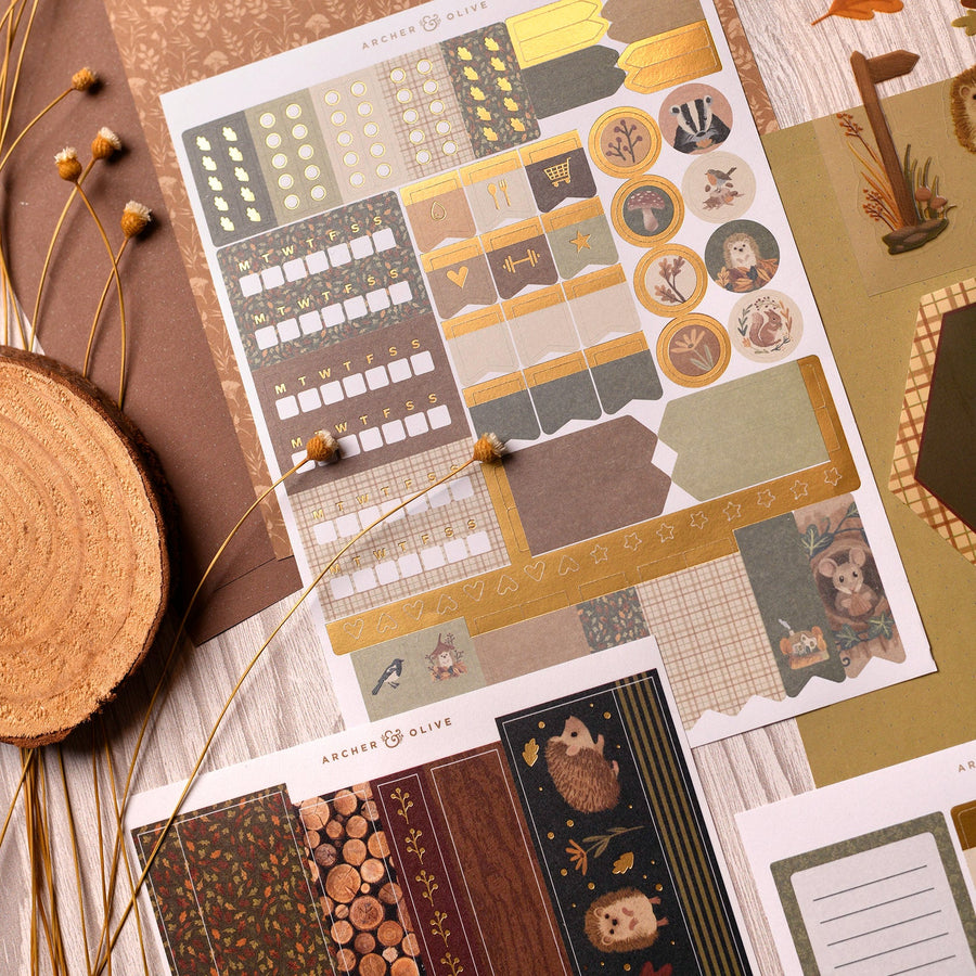 Woodland Wanderings Journal Kit November 2026 - Archer & Olive