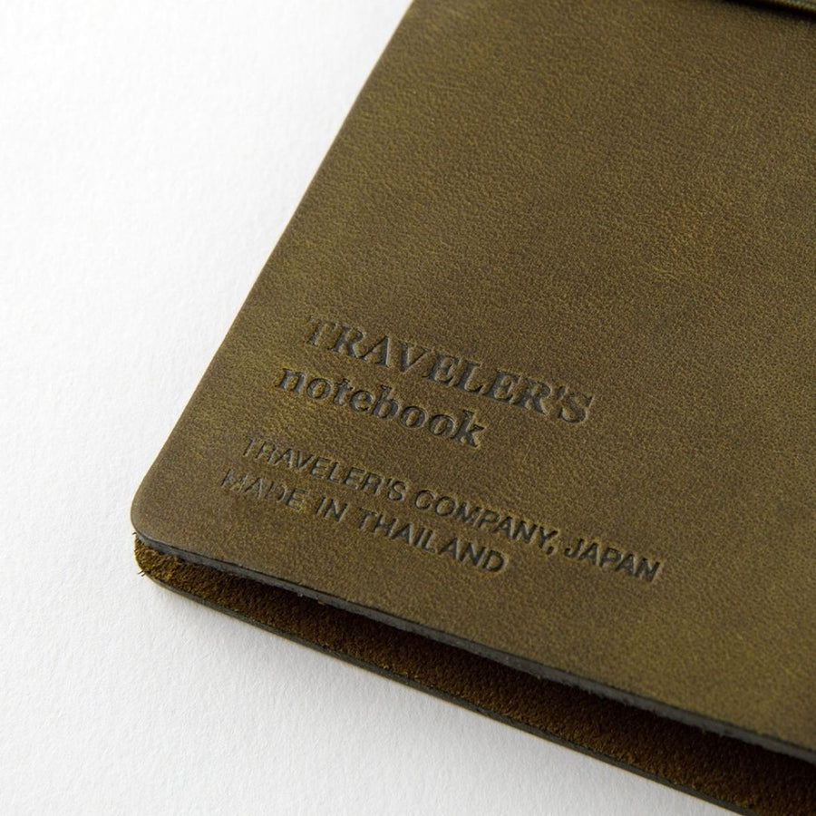TRAVELER'S notebook Passport Size Olive - TRAVELER'S COMPANY