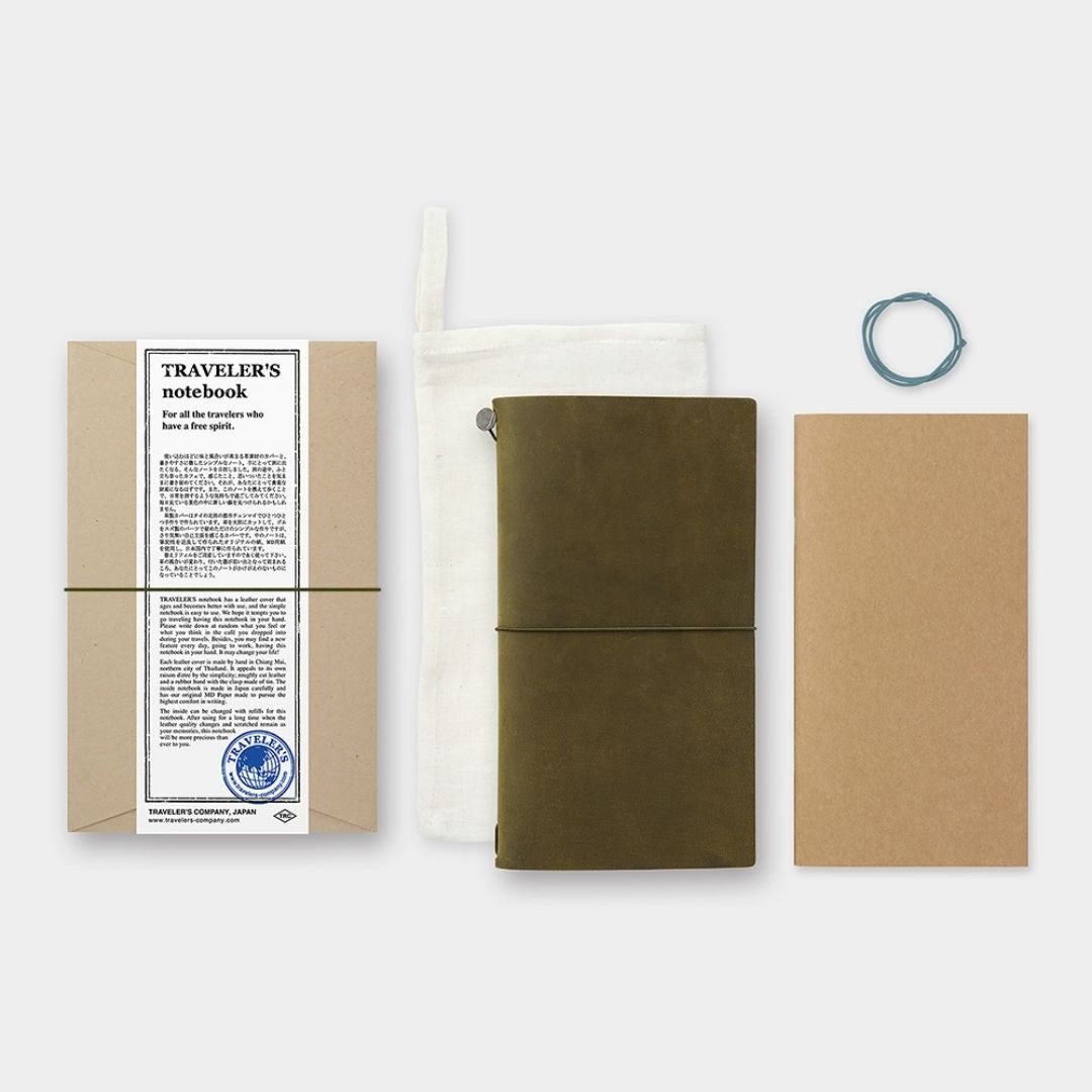 TRAVELER'S notebook Olive - TRAVELER'S COMPANY