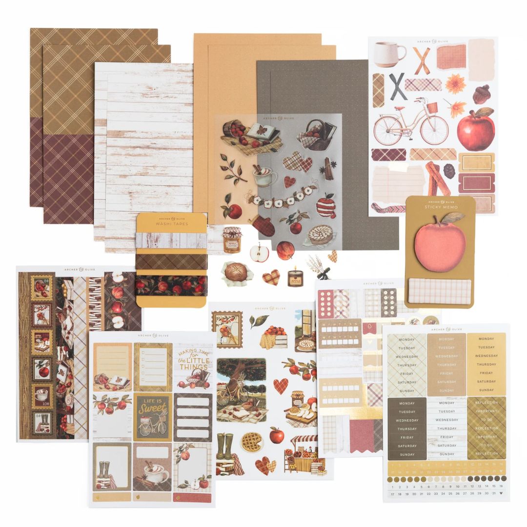 One Fall Day Journal Kit September 2026 - Archer & Olive