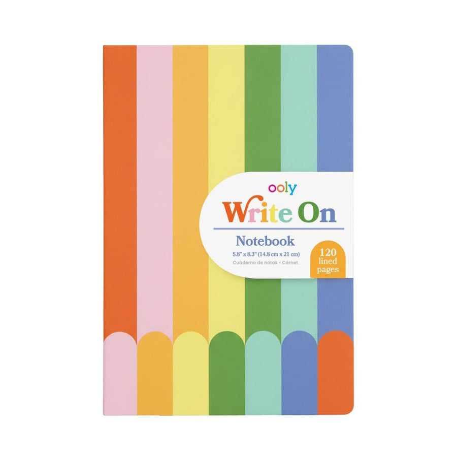 A5 Lined Notebook Write On - Ooly