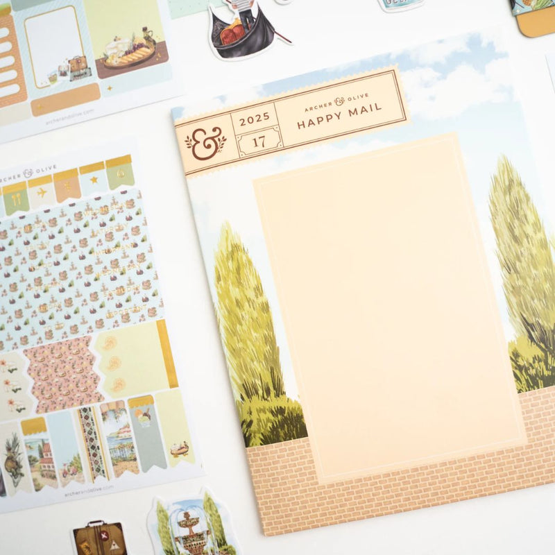 La Dolce Vita Monthly Planner Kit Archer and Olive - Under the Rowan Trees