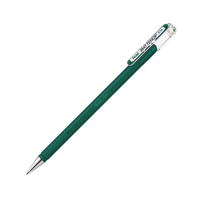 Pentel Mattehop Gel Pens - Dark Green - Under the Rowan Trees