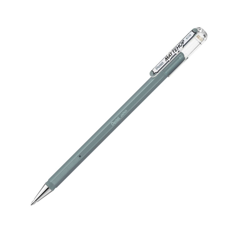 Pentel Mattehop Gel Pens - Grey - Under the Rowan Trees