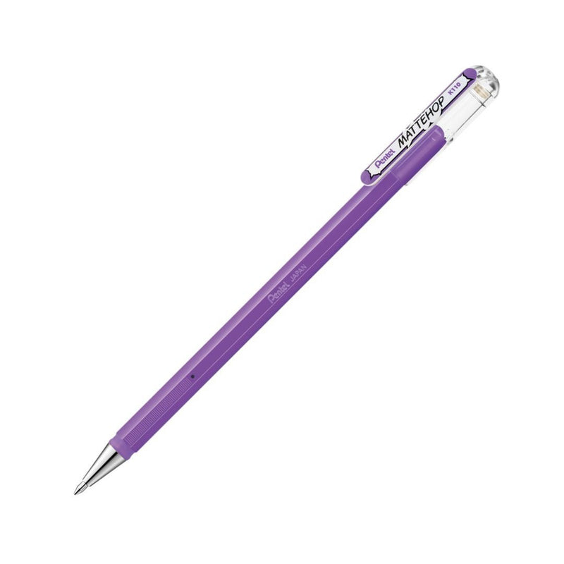 Pentel Mattehop Gel Pens - Light Violet - Under the Rowan Trees