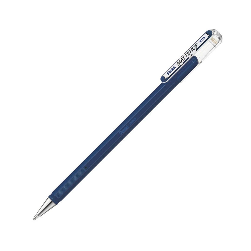 Pentel Mattehop Gel Pens - Navy Blue - Under the Rowan Trees