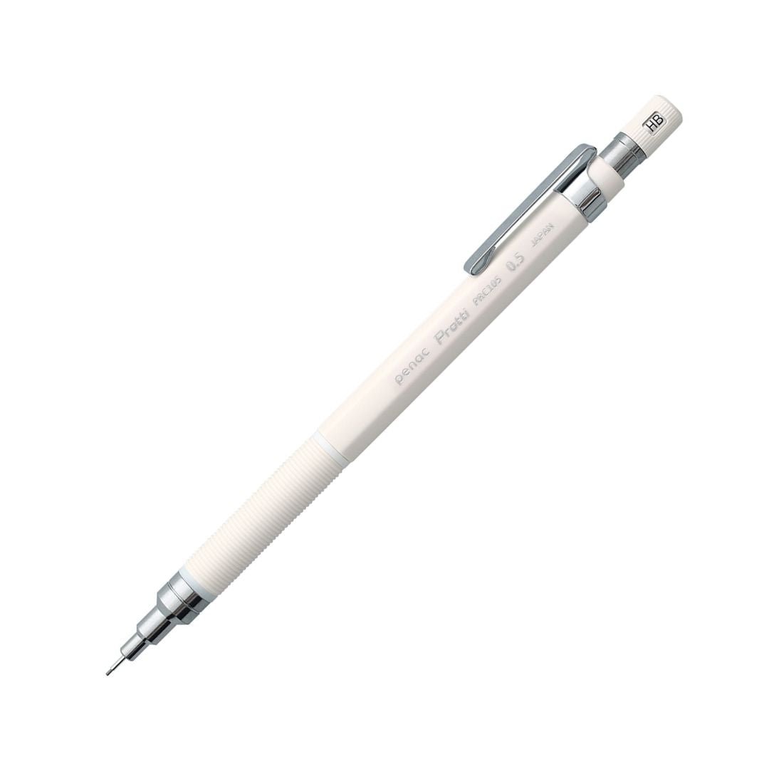 Protti PRC 0.5mm Mechanical Pencil - White - Penac - Under the Rowan Trees