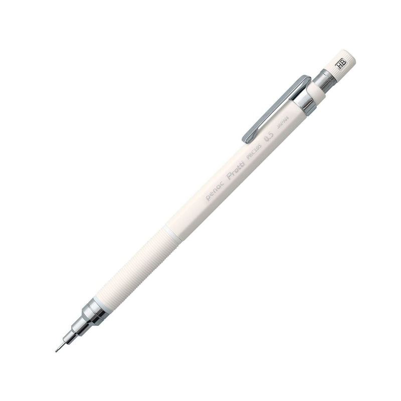 Protti PRC 0.5mm Mechanical Pencil - White - Penac - Under the Rowan Trees