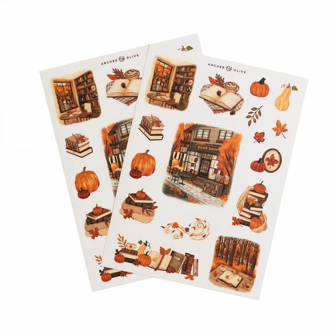 Reading Season Sticker Set
