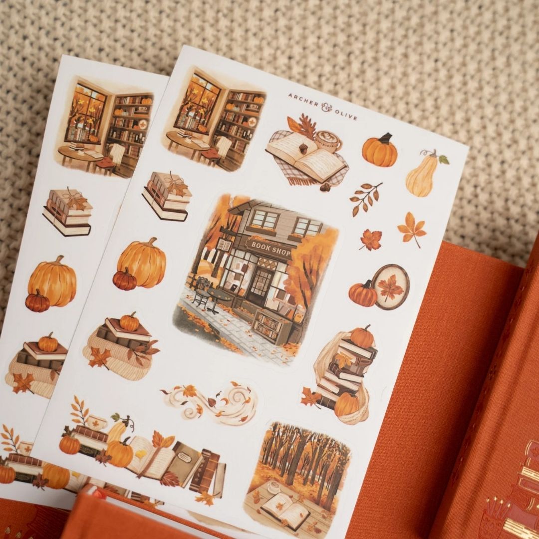 Reading Season Sticker Set