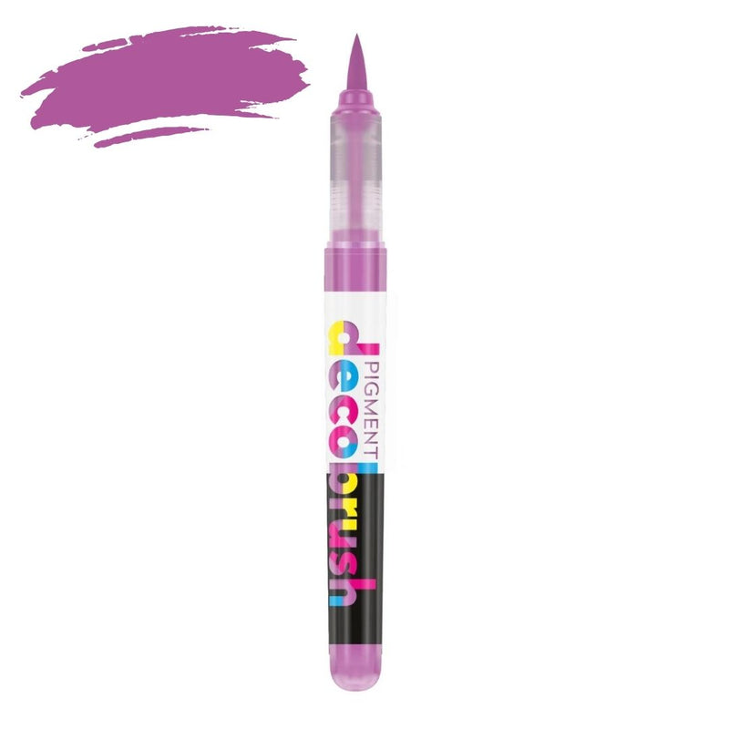 Karin Pigment Decobrush Opaque Brush Markers-Pens-Karin-Red Lilac