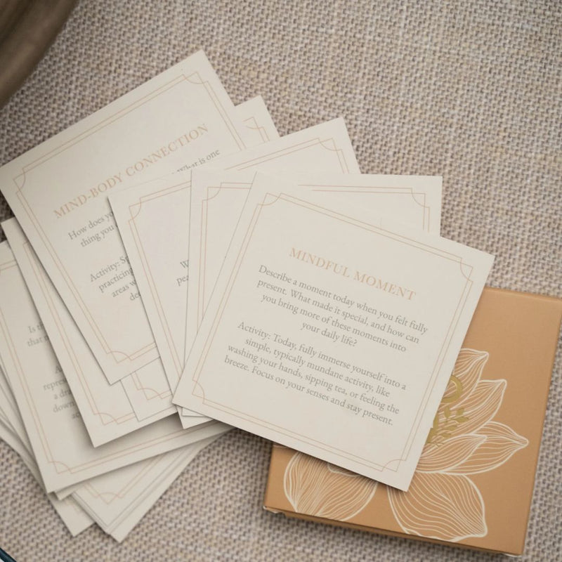 Self Care Box 2025: Reset and Renew Archer and Olive Guided Journal Cards