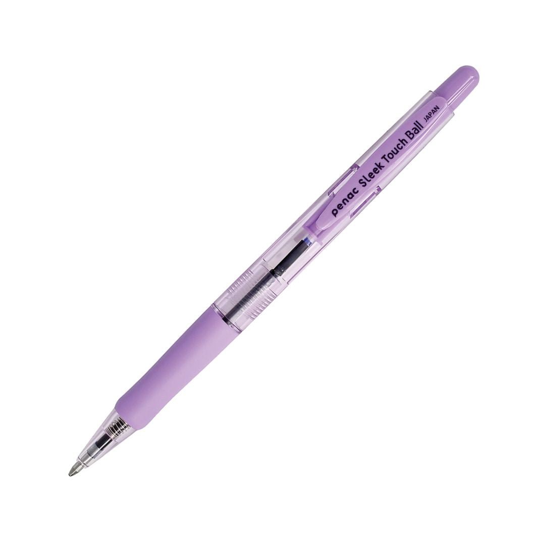 Ballpoint Pen Sleek Touch Ball - Pastel Violet - Penac - Under the Rowan Trees