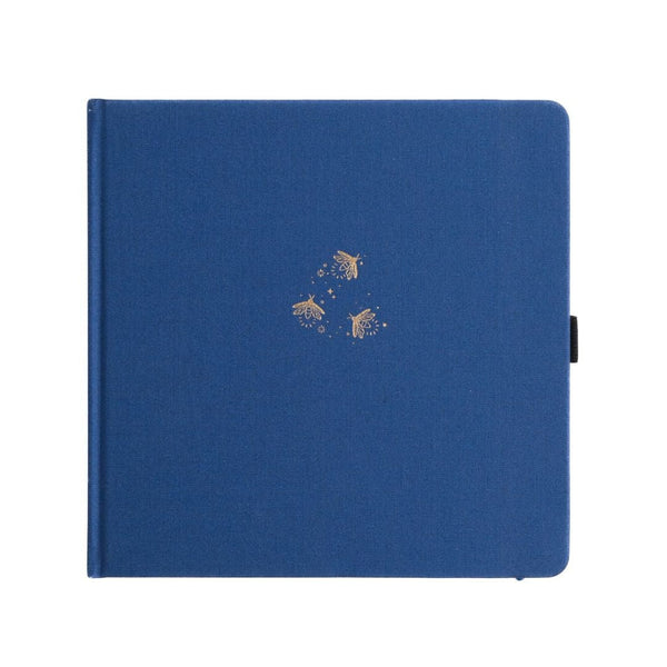 Firefly Night Square Dot Grid Journal - Under the Rowan Trees