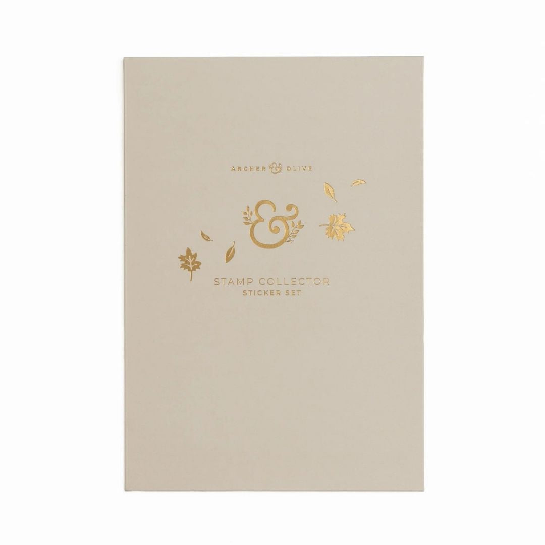 Stamp Collector Sticker Set