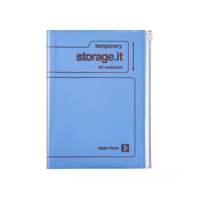 NEW Storage.it A5 Notebook Mark'Style - Blue - Under the Rowan Trees