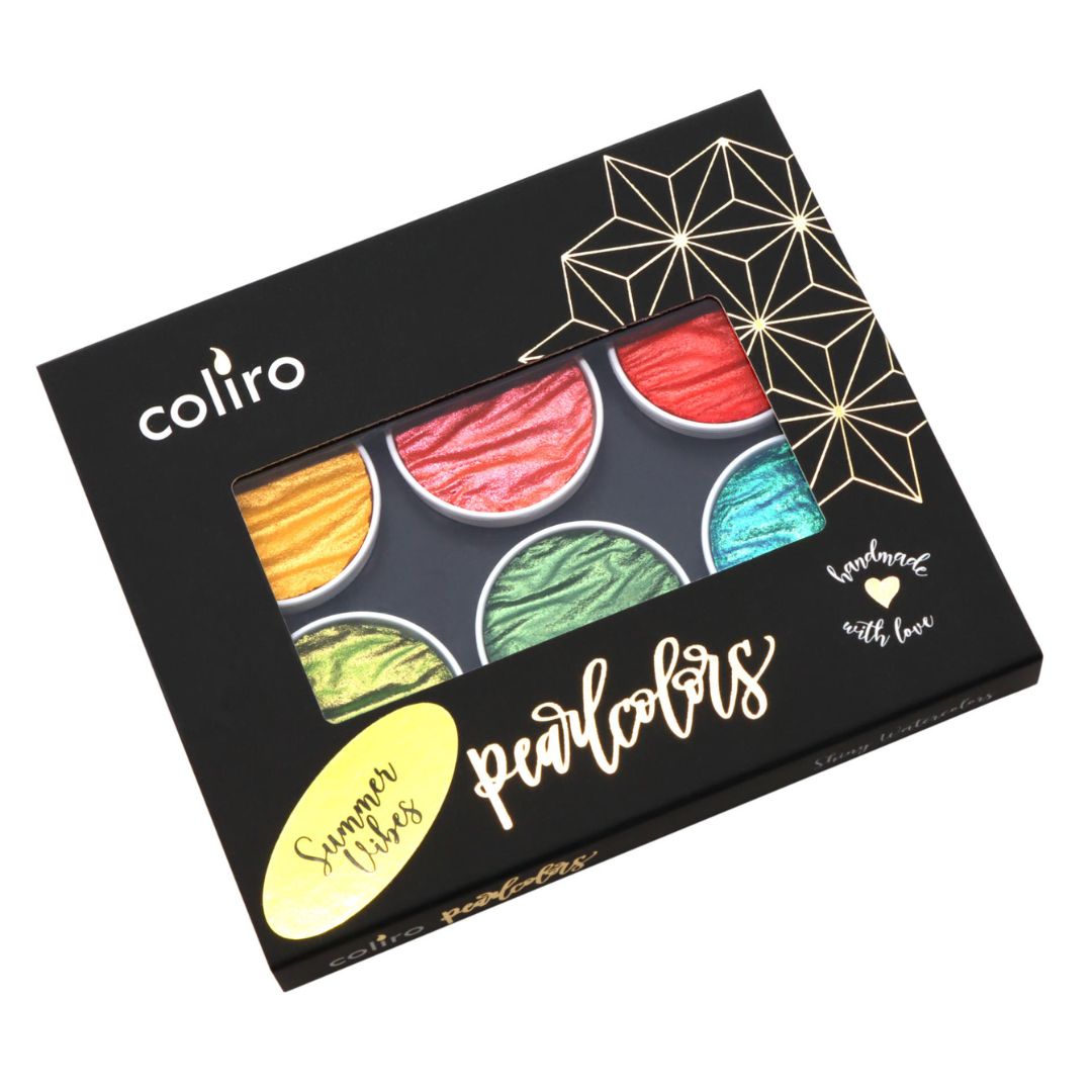 Summer Vibes Pearlcolor Paint Set - Coliro