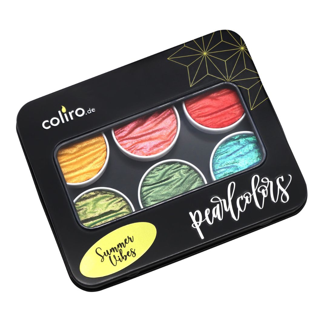 Summer Vibes Pearlcolor Paint Set - Coliro