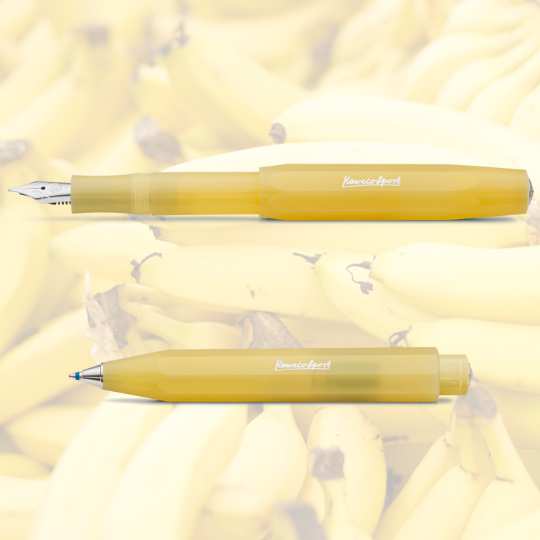 Kaweco Frosted Sport Ballpoint Pen-Pens-Kaweco-Sweet Banana