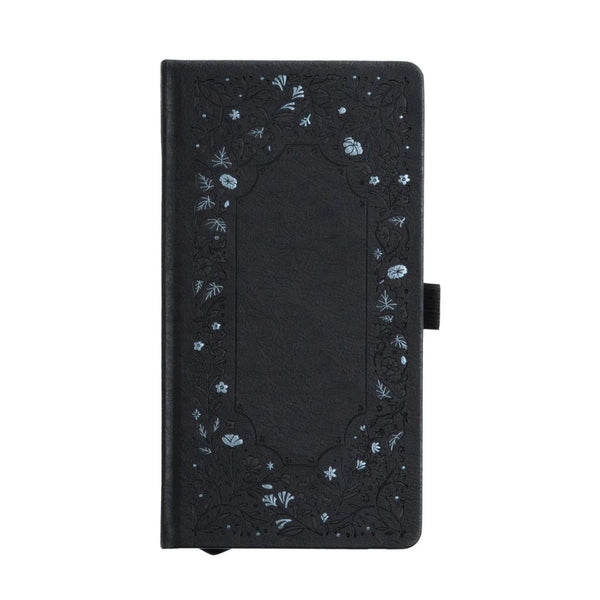 Midnight Floral TN Dot Grid Notebook - Under the Rowan Trees