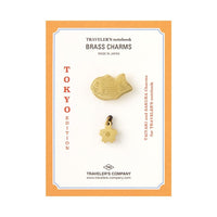 TRAVELER'S notebook Limited Edition Brass Charm Tokyo - TRAVELER'S COMPANY