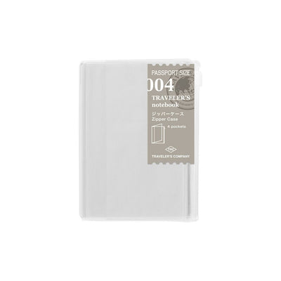 TRAVELER'S notebook Passport Size Refill 004 Zipper Pocket - TRAVELER'S COMPANY