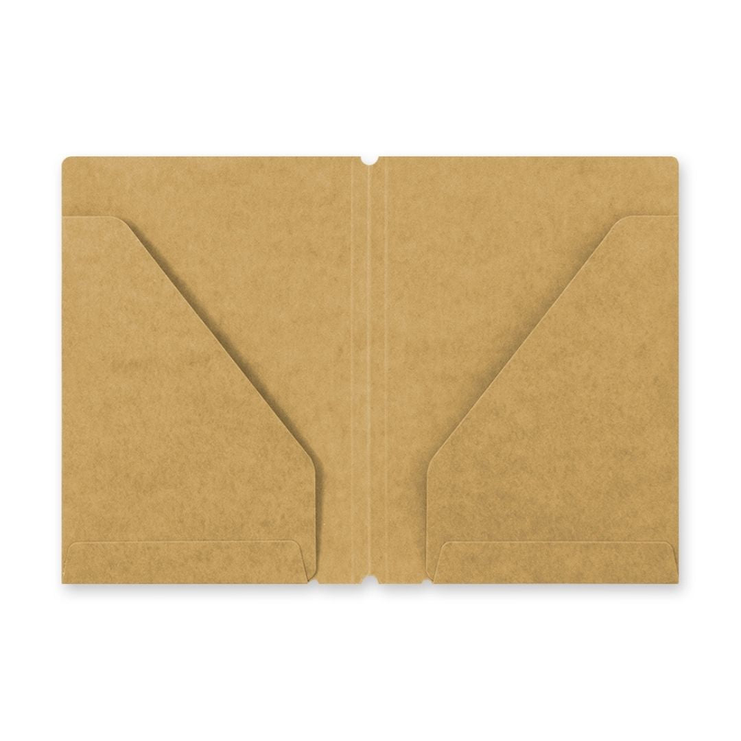 TRAVELER'S notebook Passport Size Refill 010 Kraft Paper Folder - TRAVELER'S COMPANY