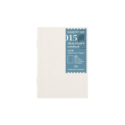 TRAVELER'S notebook Passport Size Refill 015 Watercolour Paper - TRAVELER'S COMPANY