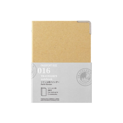 TRAVELER'S notebook Passport Size Refill 016 Binder - TRAVELER'S COMPANY