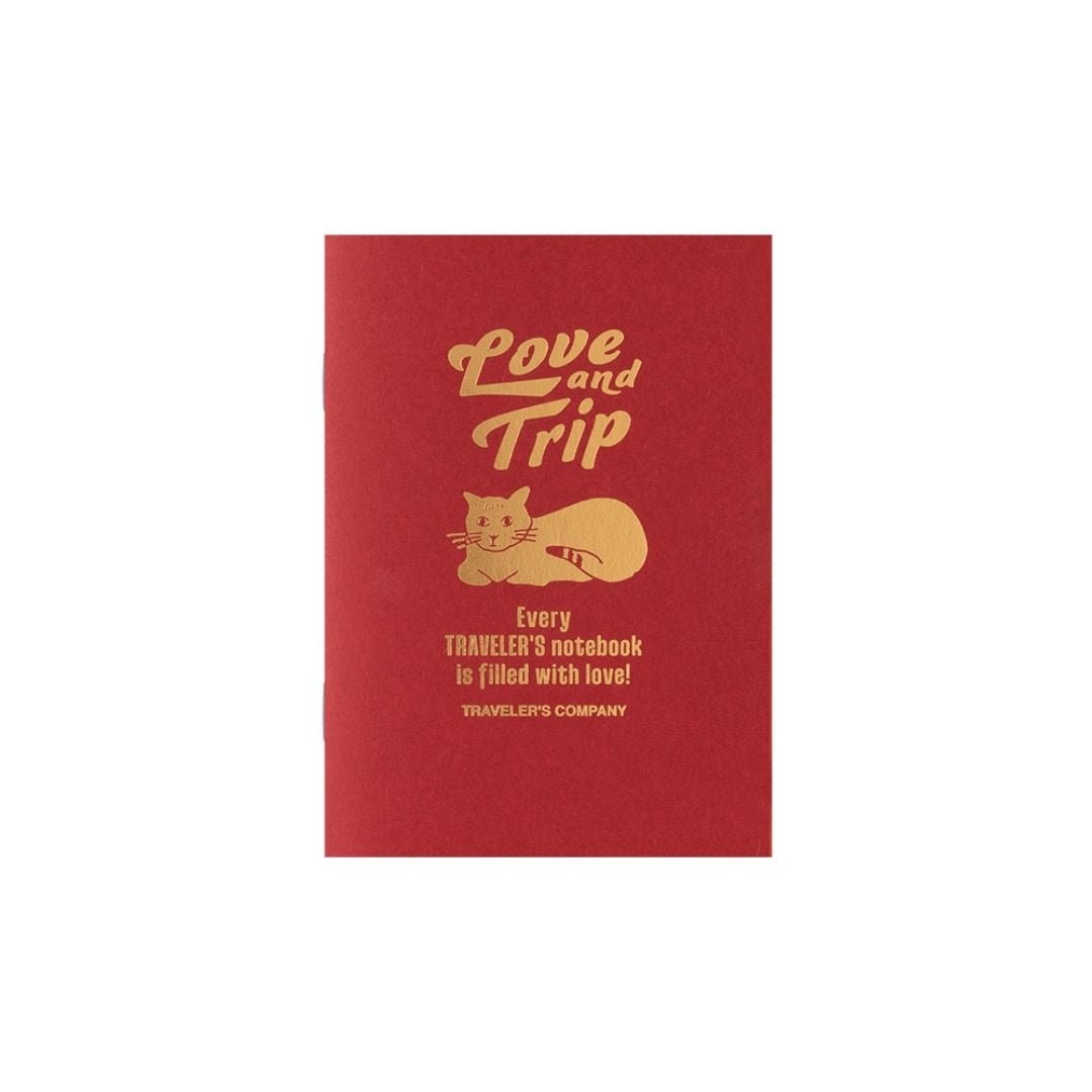 TRAVELER'S notebook Passport Size Refill Love and Trip - TRAVELER'S COMPANY