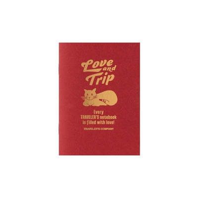 TRAVELER'S notebook Passport Size Refill Love and Trip - TRAVELER'S COMPANY