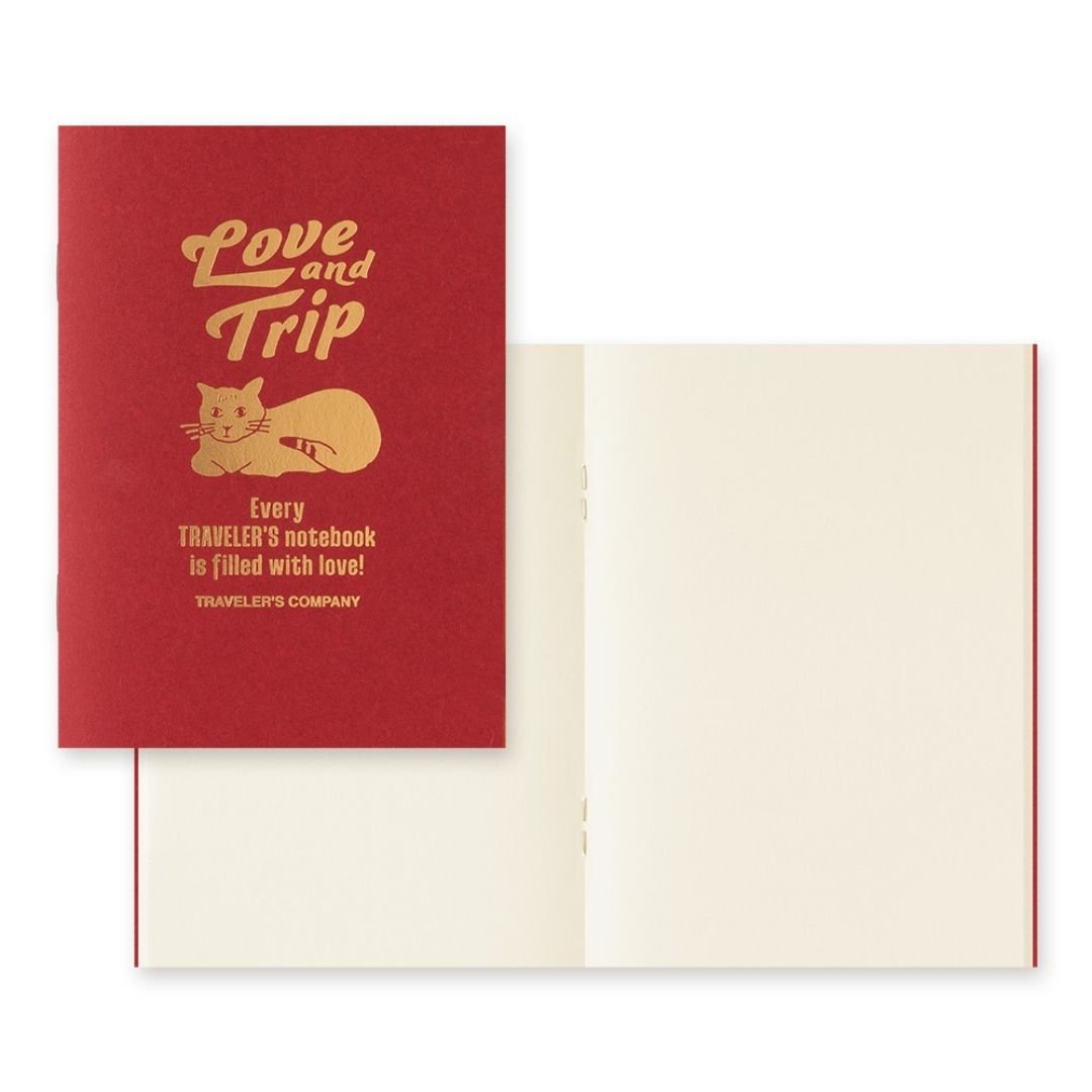 TRAVELER'S notebook Passport Size Refill Love and Trip - TRAVELER'S COMPANY
