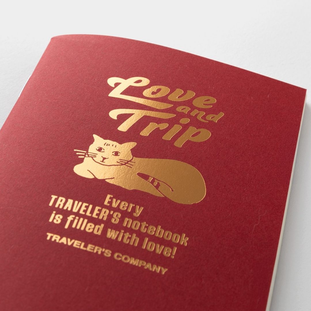 TRAVELER'S notebook Passport Size Refill Love and Trip - TRAVELER'S COMPANY