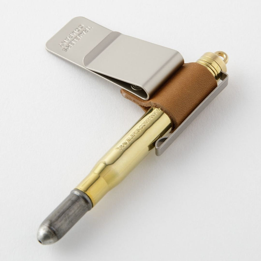 TRAVELER's notebook Pen Holder Camel 016 M - TRAVELER'S COMPANY