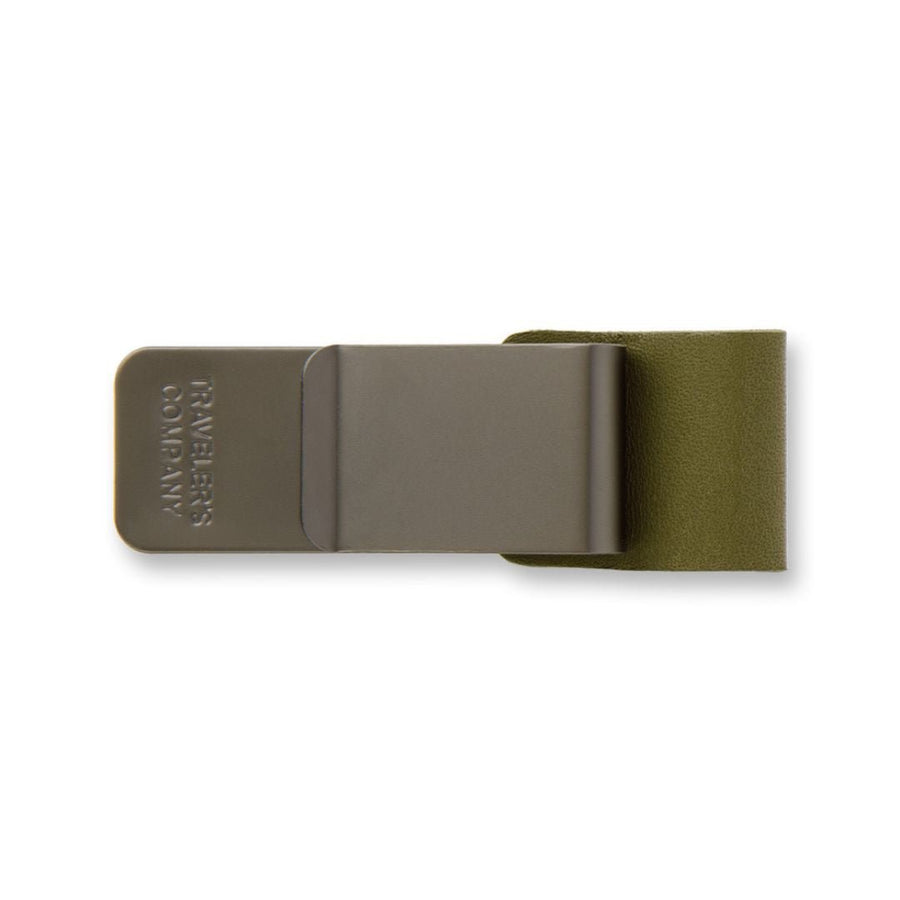 TRAVELER's notebook Pen Holder Olive 016 M - TRAVELER'S COMPANY
